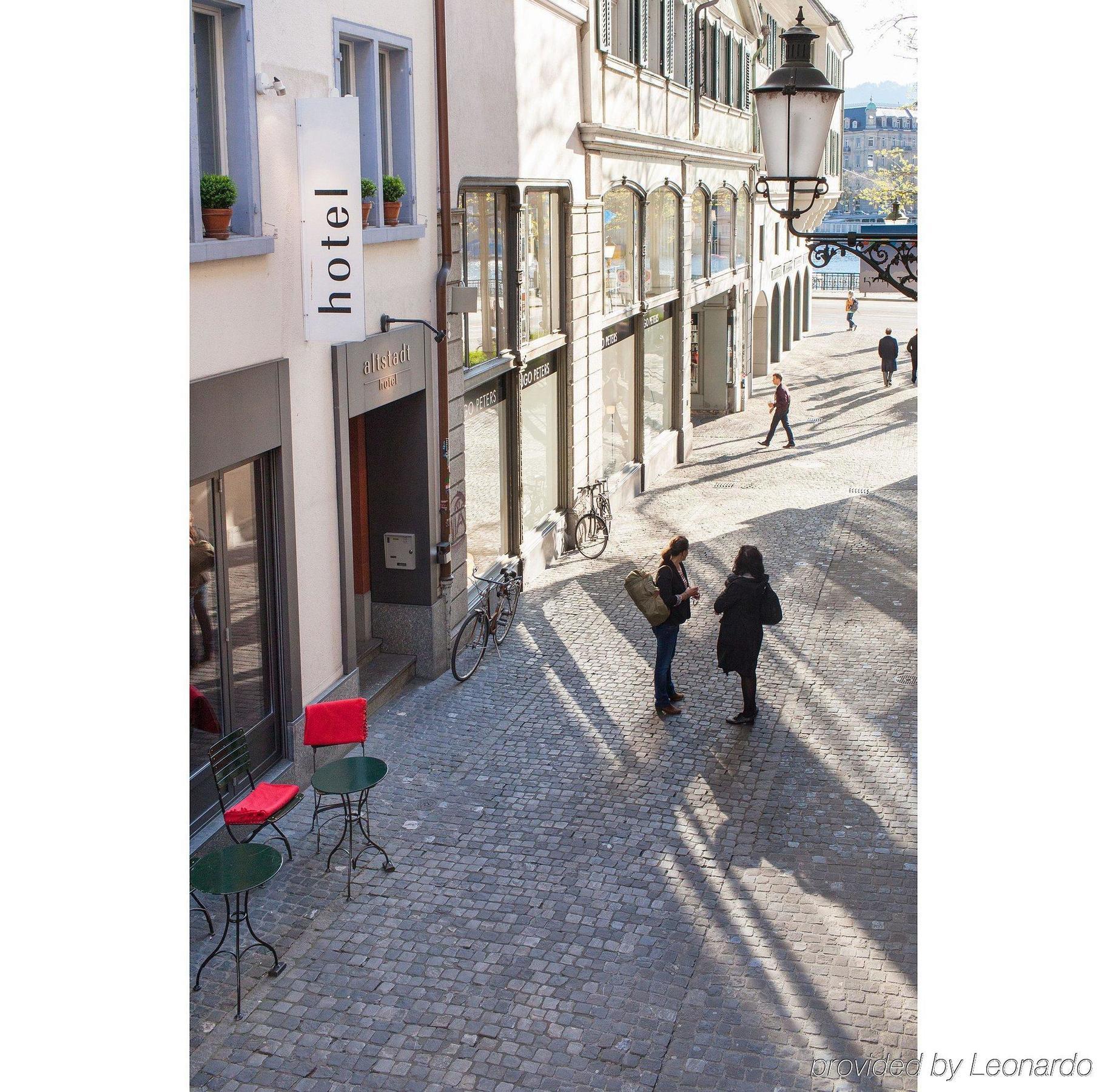 Altstadt Hotel Цюрих Екстериор снимка
