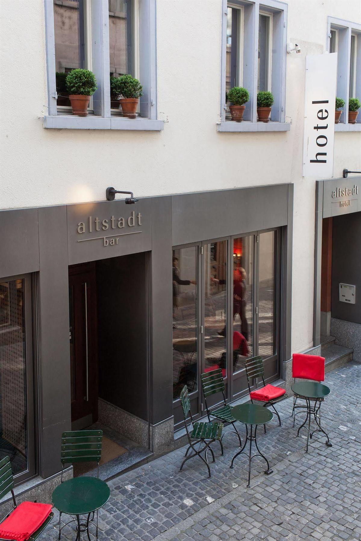Altstadt Hotel Цюрих Екстериор снимка
